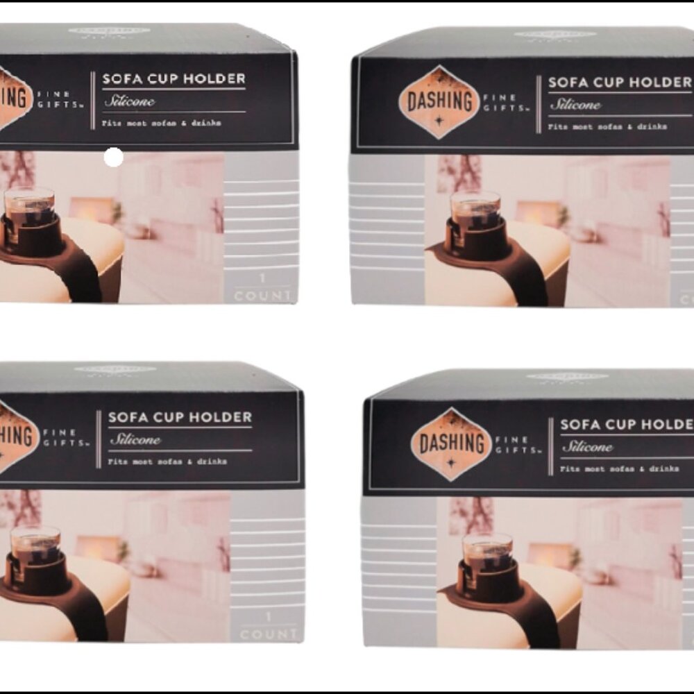 Dashing Sofa Cup Holder 4Pk